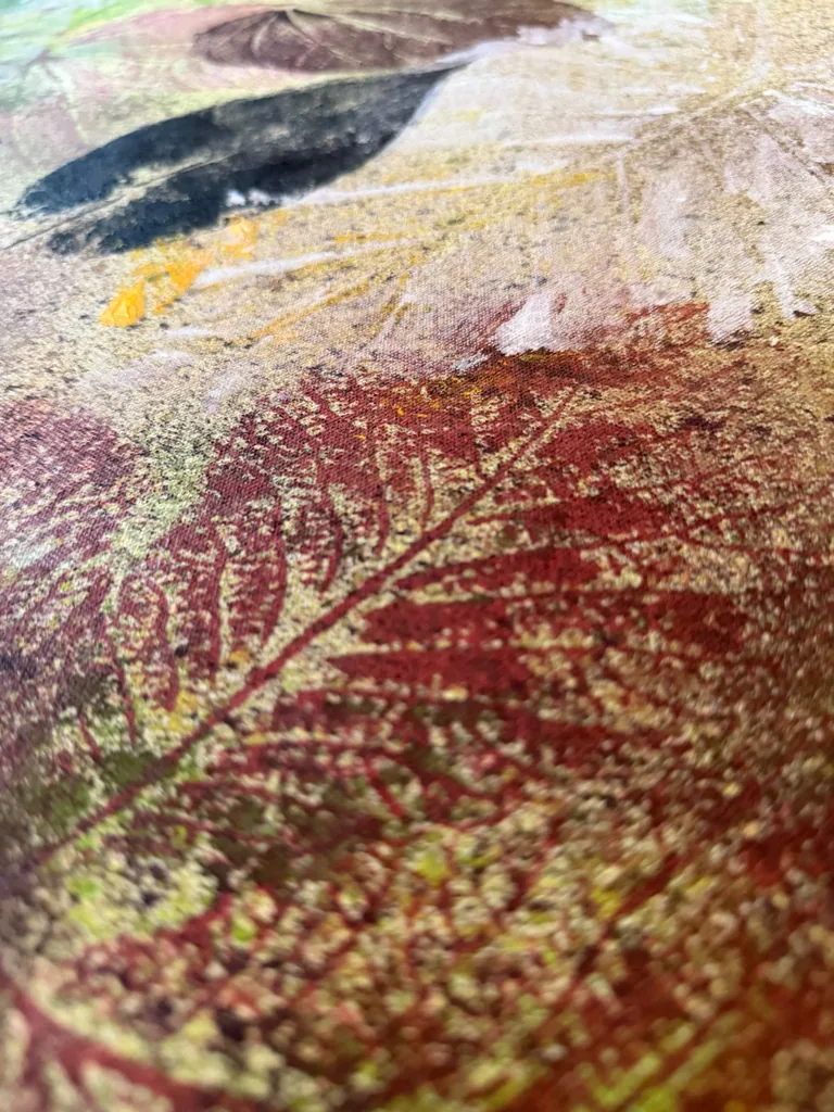 Surface detail — Autumn Herbarium by Alyne Perfeito