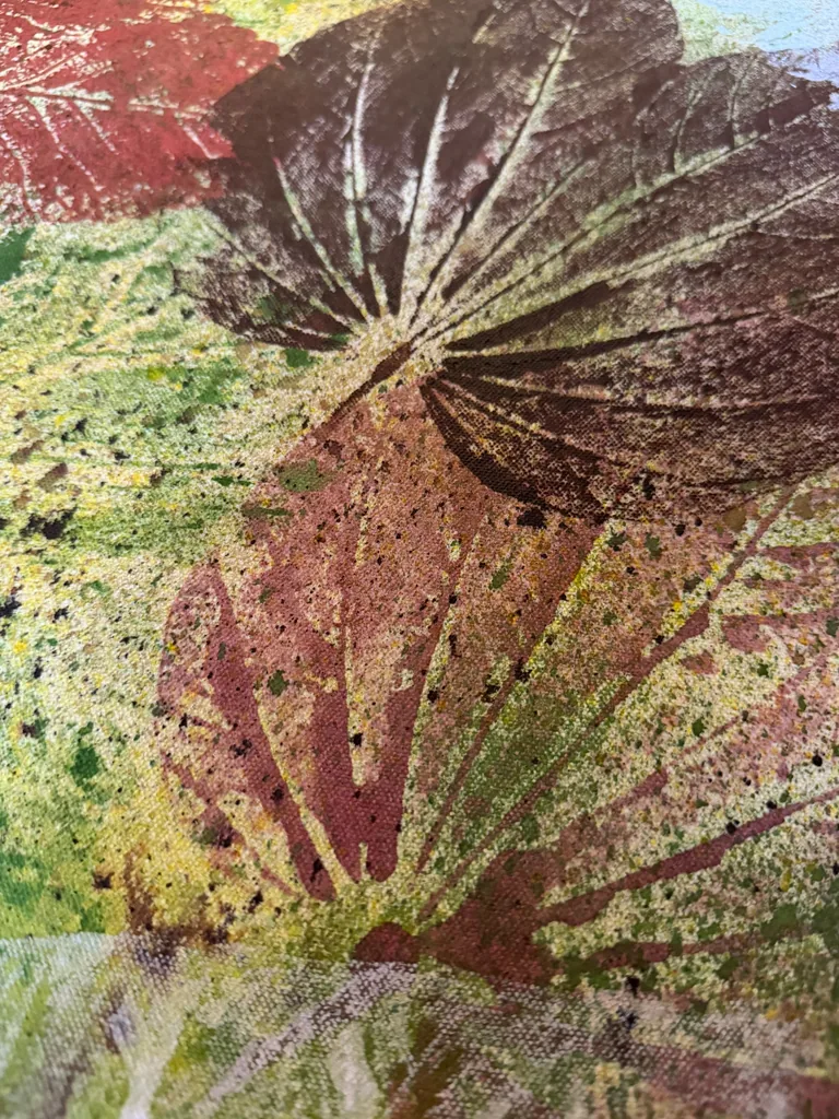 Surface detail — Autumn Herbarium by Alyne Perfeito