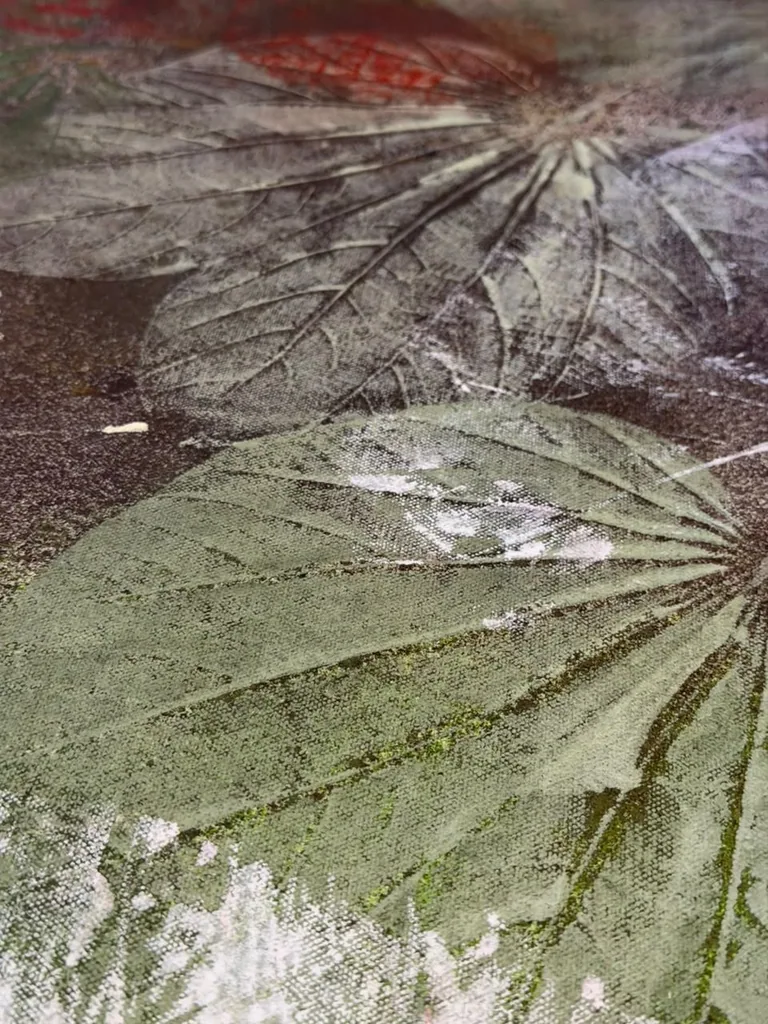 Surface detail — Moss Herbarium by Alyne Perfeito