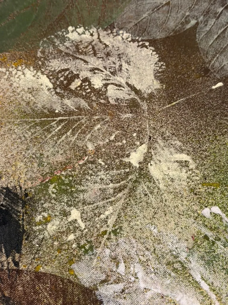 Surface detail — Moss Herbarium by Alyne Perfeito