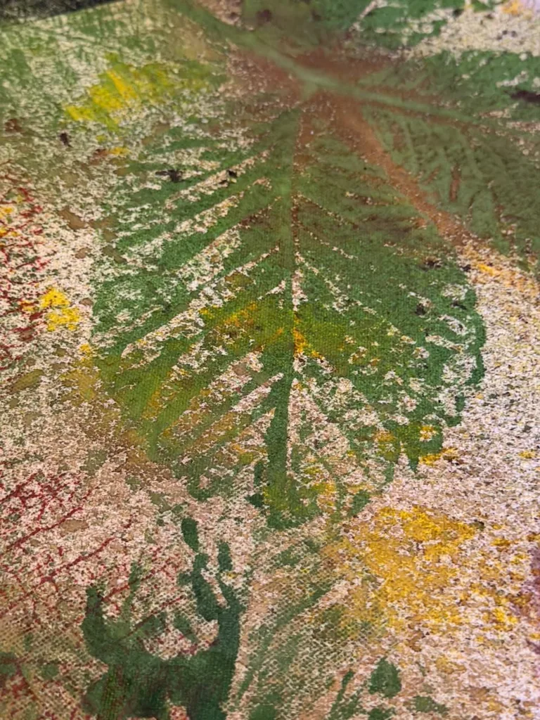 Surface detail — Moss Herbarium by Alyne Perfeito
