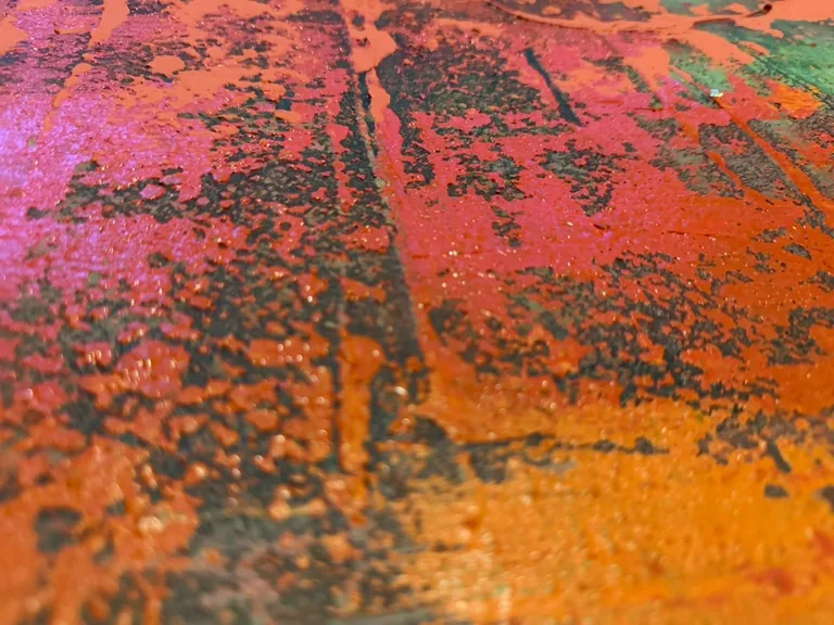 Surface detail — Oxide Horizon by Alyne Perfeito