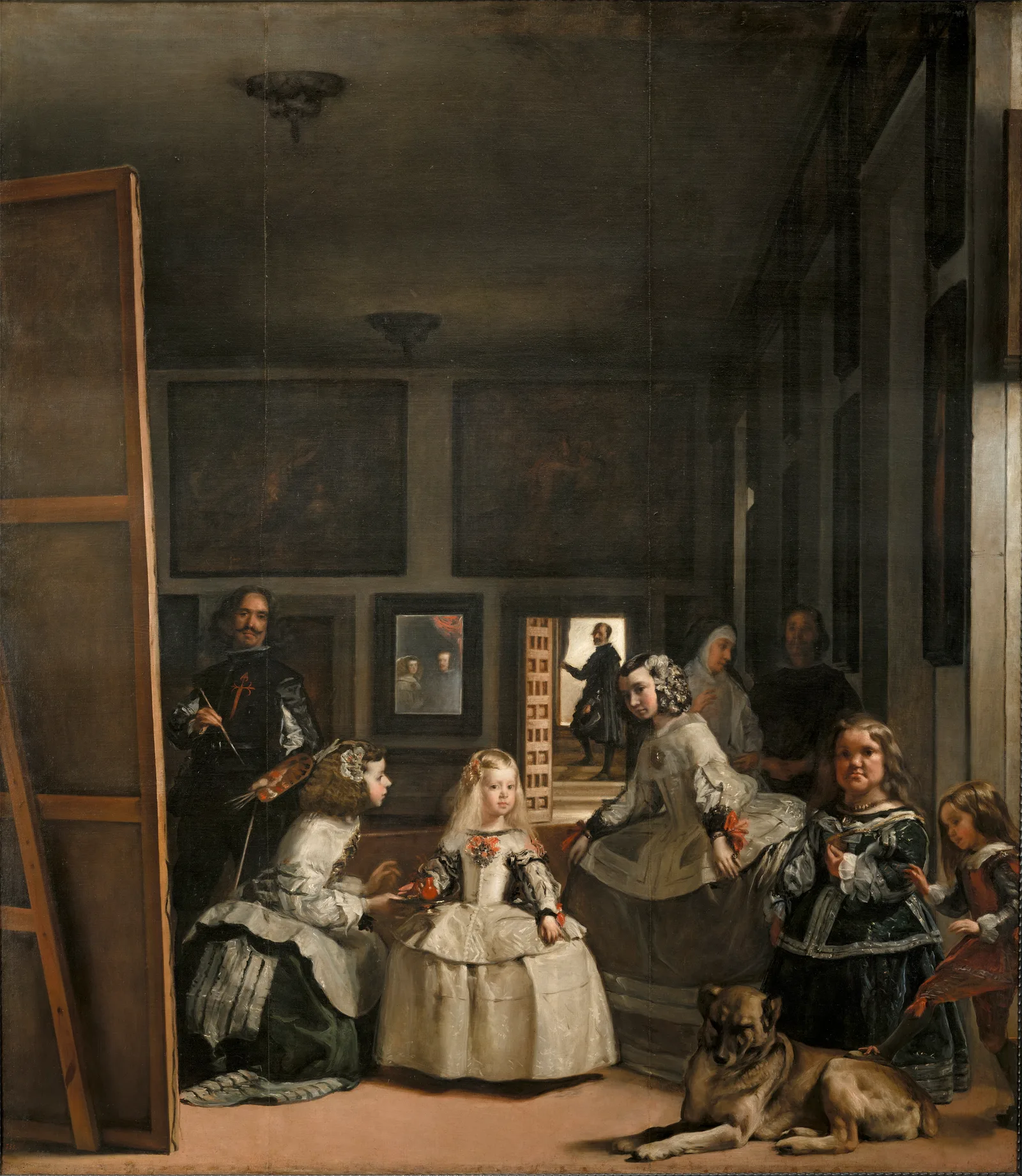 As Meninas (ou A Família de Filipe IV), óleo sobre tela de Diego Velázquez, 1656 — obra do acervo do Museu do Prado, Madri