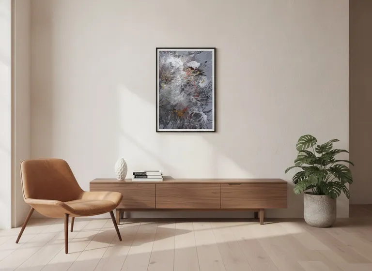 Origin of Light in a room — digital visualization (illustrative only)